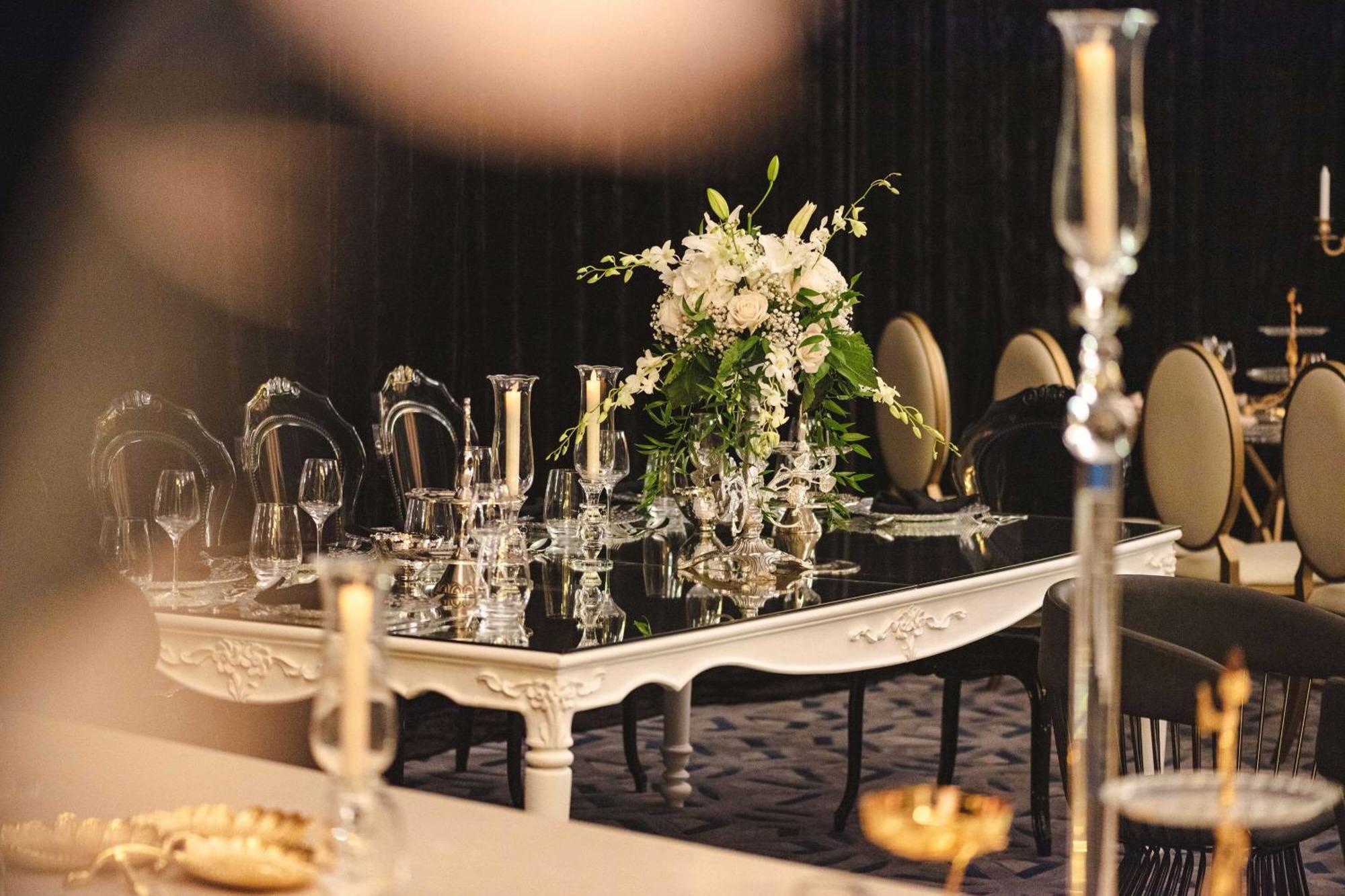 Al Messila, A Luxury Collection Resort & Spa, Доха Екстериор снимка The interior of the ballroom at the 2011 ceremony